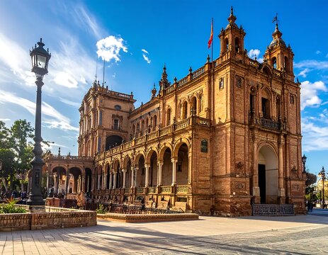 Historic Gothic cathedral with ornate architecture and spires.