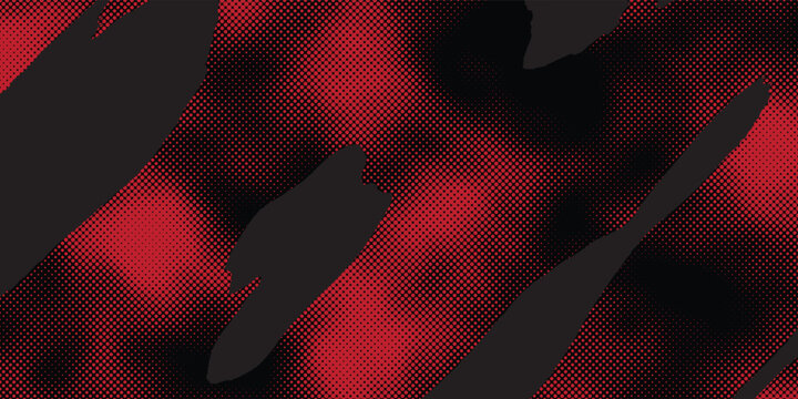 High speed extreme racing championship flag overlay with crimson vector art