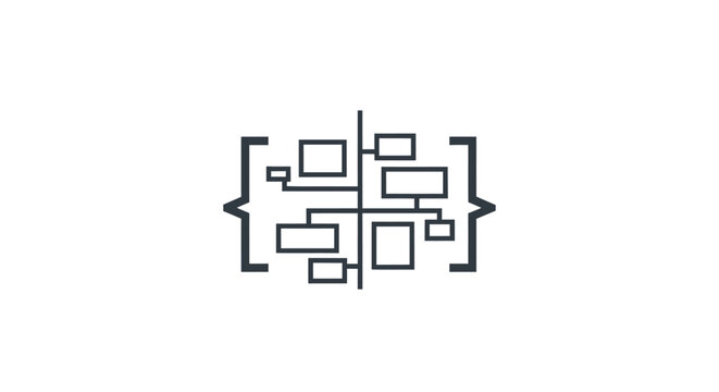 A black and white line art diagram.