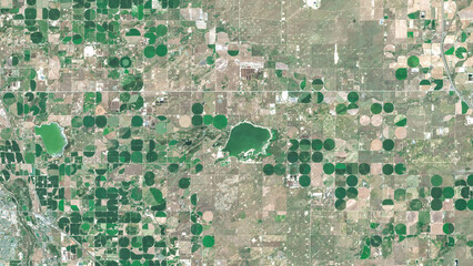 Colorado farmland open data satellite imagery © M. Jurzyk