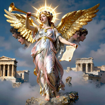 Pheme, the Greek goddess of fame and rumor