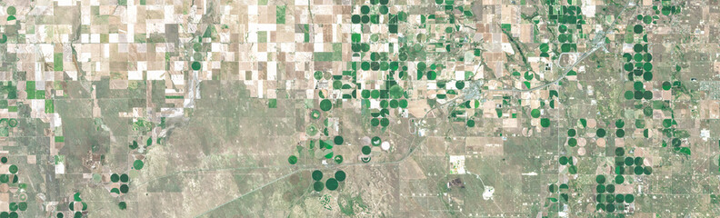 Colorado farmland on open data satellite imagery © M. Jurzyk