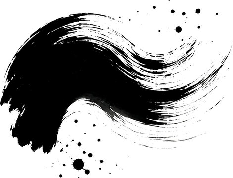 수묵화 선
