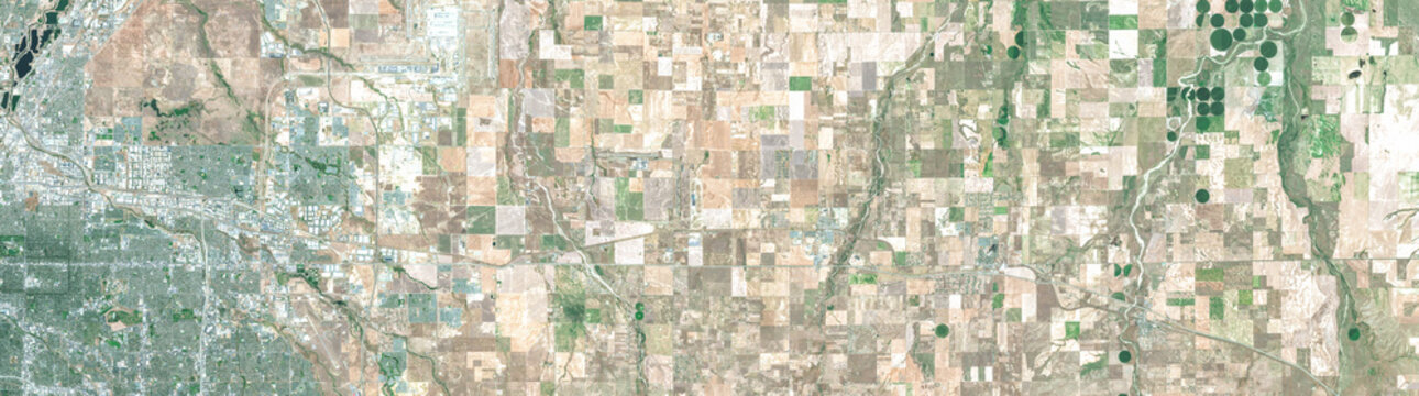 Colorado farmland on open data satellite imagery