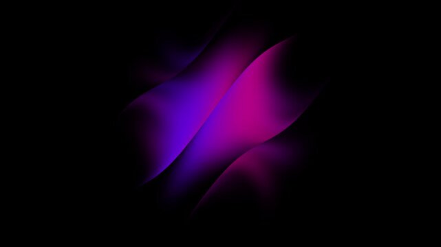 Modern dark violet fluid gradient loop background for saas
