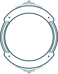Obraz premium Vintage Frame Badge
