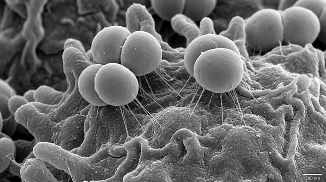 Neisseria gonorrhoeae Pilus Retraction, SEM Epithelial Contact