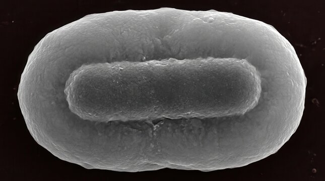 Klebsiella pneumoniae Hypermucoviscous Capsule, India Ink SEM