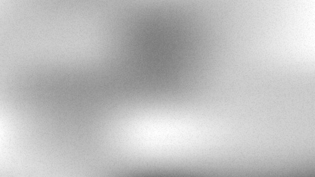 This textured vector background displays a high contrast horizontal gradient shifting from white to black with a subtle film grain effect for a sophisticated aesthetic.