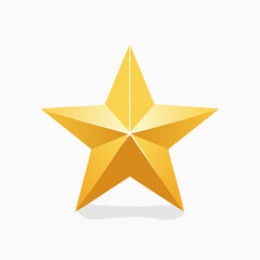 Fototapeta premium Golden Star Icon