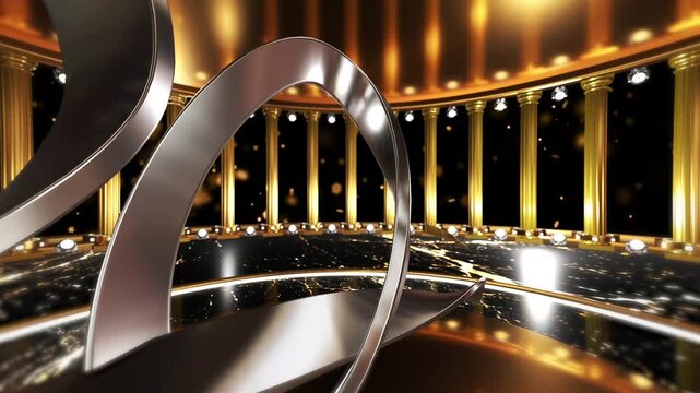 Elegant Happy New Year 2027 opener 4k