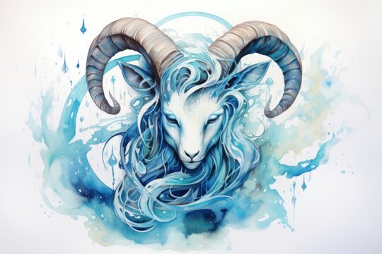 Zodiac animal mammal art.