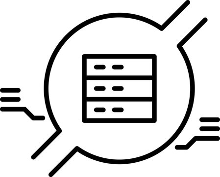 Data Classification Outline Icon