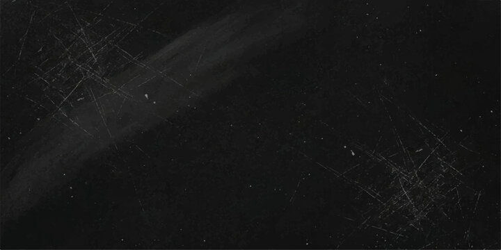 Dust and scratch overlay effect on a black background, simulating a vintage film or old photograph texture.