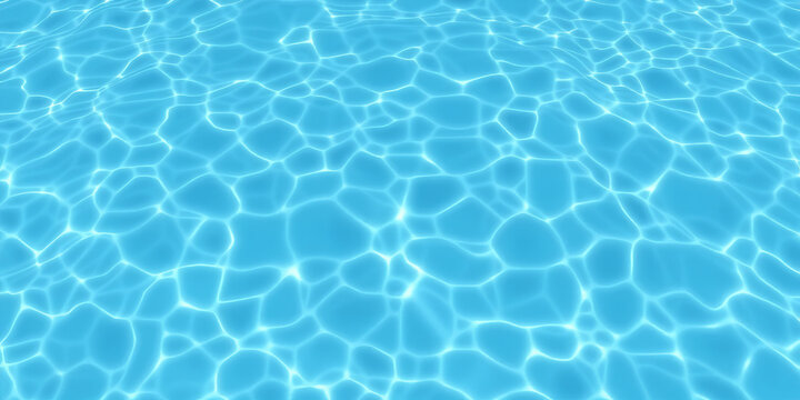  Seamless blue water ripple texture background, top view of clean crystal-clear water surface, gentle wave patterns, realistic aquatic reflections, loop-ready tiled design, refreshing natural H2O text