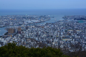 Fototapeta premium 徳島県 徳島市の眉山
