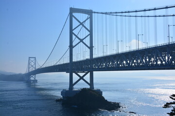 徳島県 鳴門市の大鳴門橋（鳴門海峡大橋） © Via Nova