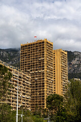 Obraz premium Monaco Monte Carlo, panoramic view of the city