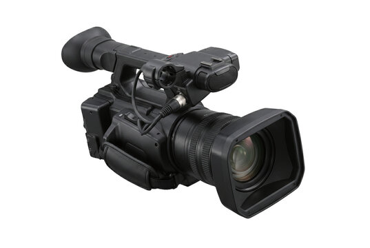 Professional digital video camera camcorder for television production