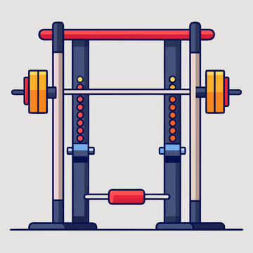 Smith Machine Equipment for Strength Training