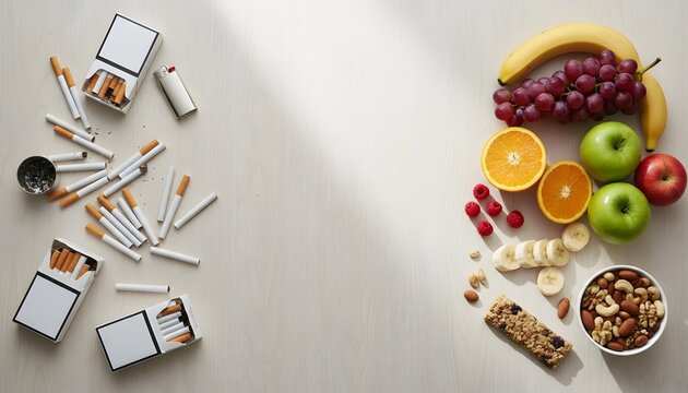 No Tobacco Day healthy lifestyle choice versus smoking risks