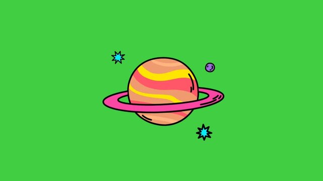 easter egg on green background