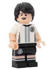 Obraz premium Dortmund - Deutschland 26. Mai 2026 - Lego Minifigure Fussballer Nationalmannschaft
