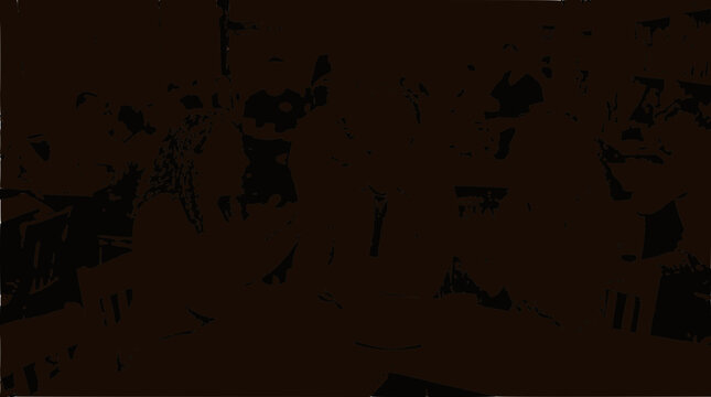 Abstract dark brown and white edge detection pattern