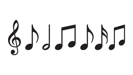 music notes set © Nadira