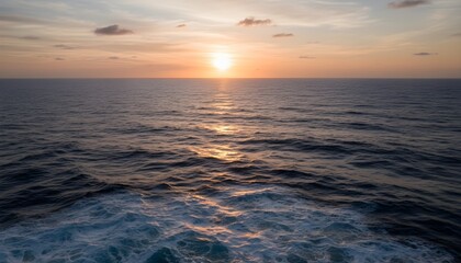 Obraz premium Endless High Seas Ocean Horizon Concept