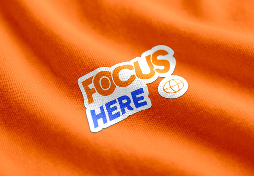 Cloth Logo Mockup