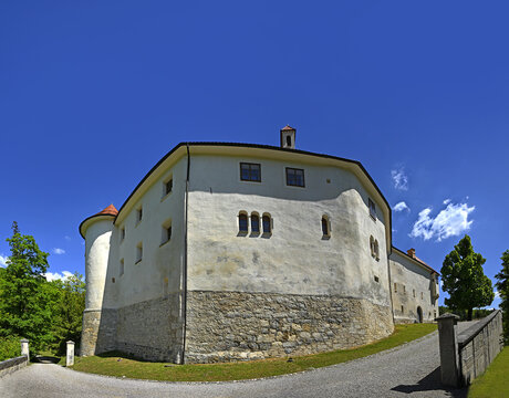 Pisece Castle (Pi&scaron;ece Castle) stands on a hill northwest of the village Pisece in Bizeljsko Hills, in the Municipality of Brezice in the south-eastern Slovenia.