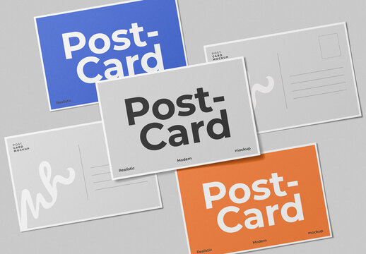 Postcard Mockup Collection