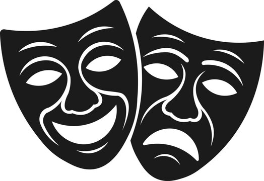 comedy and tragedy masks