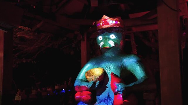 Kappa Yokai, Traditional Japanese Folklore Creature at Jozankei Onsen