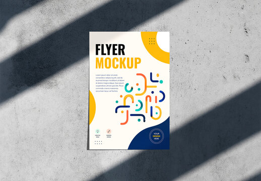 Professional Stationery Flyer Mockup