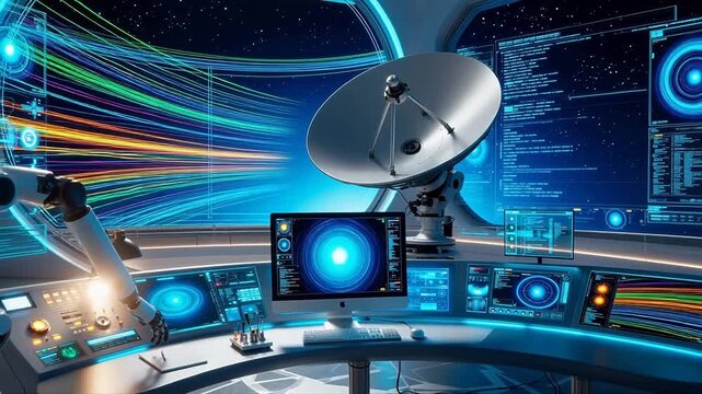 Cosmic Signal Decoded: Through the AGI's Vision