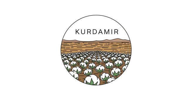 Illustration of Sheep Herd Grazing in Kurdimir Region.