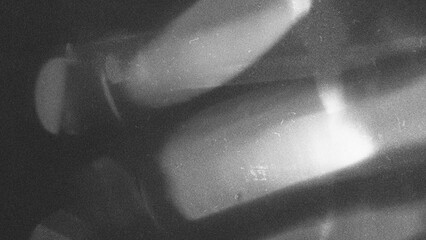 Naklejka na ściany i meble Film texture, overlay image with scratch, dust and light leaks. Background of retro. Dirty, Grunge, Noise