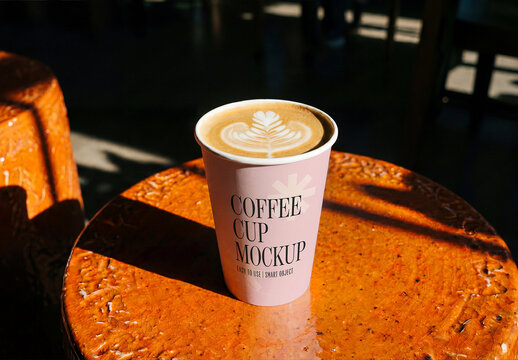 Cozy Coffee Cup Mockup