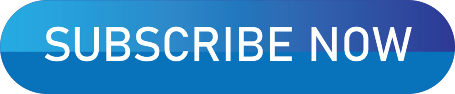 Subscribe Now call to action button icon in blue gradient isolated vector web design element