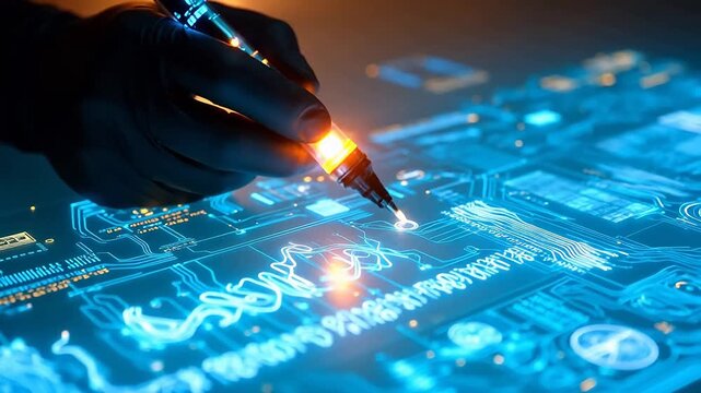 AI Pen Illuminates Human Hand Writing Future