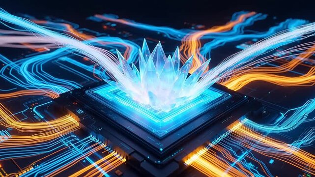 AI Chip Virtualization - Multi-User Workflow Visualization