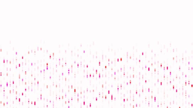 moving chain of blocks, abstract seamless looping background
