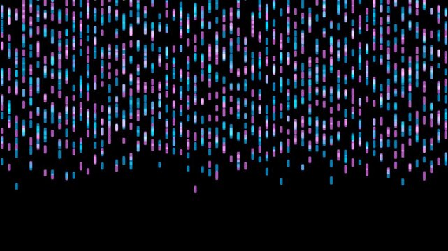 moving chain of blocks, abstract seamless looping background