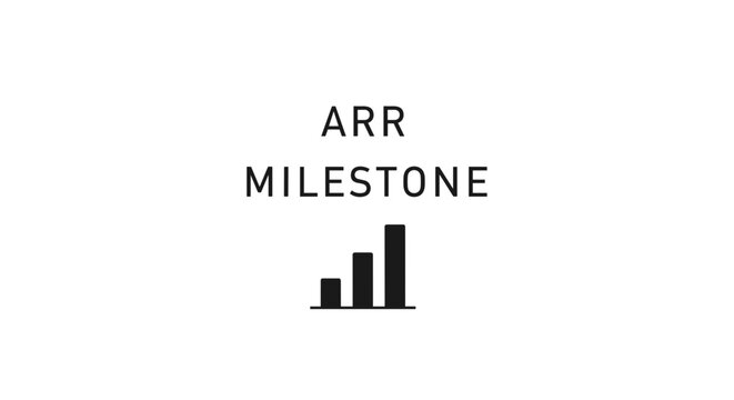 Arr Milestone Bar Chart Graphic.