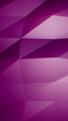 Obraz premium Purple low poly geometric background with faceted polygons and soft gradients, modern abstract polygonal wallpaper