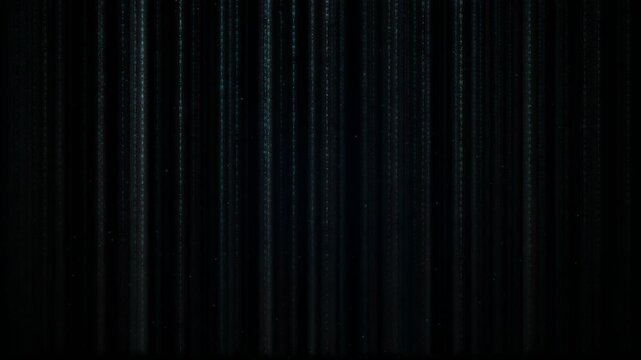 Digital Cyber Code Waterfall Matrix Binary Data Falling Seamless Loop
