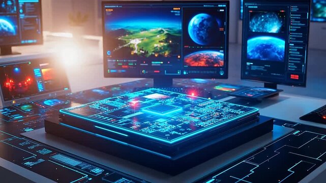 Satellite Vision: AI Chips Process Real-time Earth Observation Data for Aerospace Missions