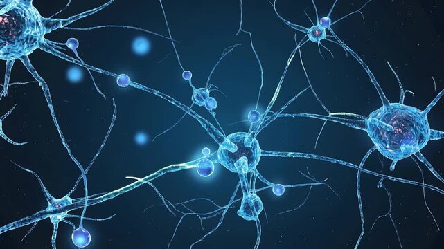 Elevated cortisol molecules overstimulating brain cells during nighttime